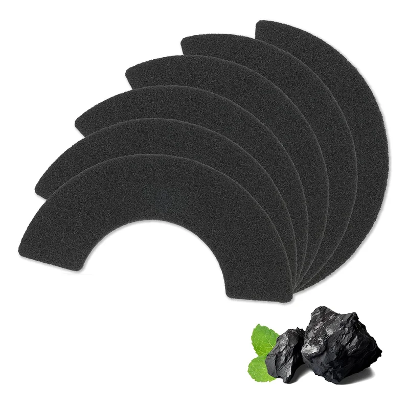 A19F Replacement Charcoal Filters for Litter-Robot 4 – 6 Pack Cat Litter Box Accessories for Odor Control